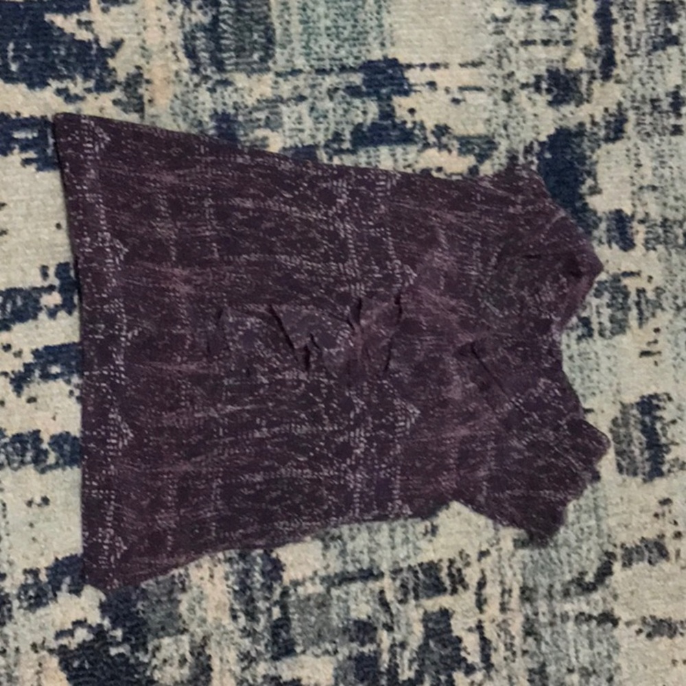 Purple tank blouse